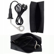 Tauchsieder 500 Watt 230V EDELSTAHL mit Tasche Wasserkocher Taucherhitzer