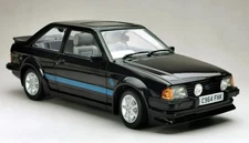 SUN STAR 4964R 1:18 1984 Ford Escort RS Turbo Black