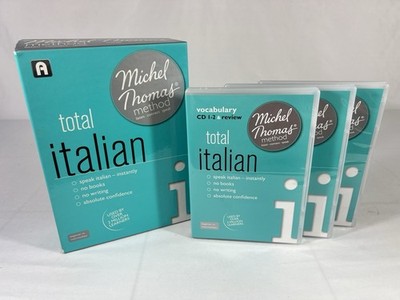 Total Italian with the Michel Thomas Method by Michel Thomas (2012, Mixed Media,