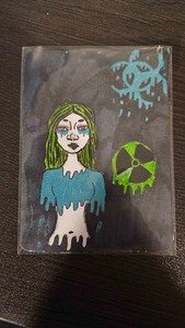 aceo art card Toxic