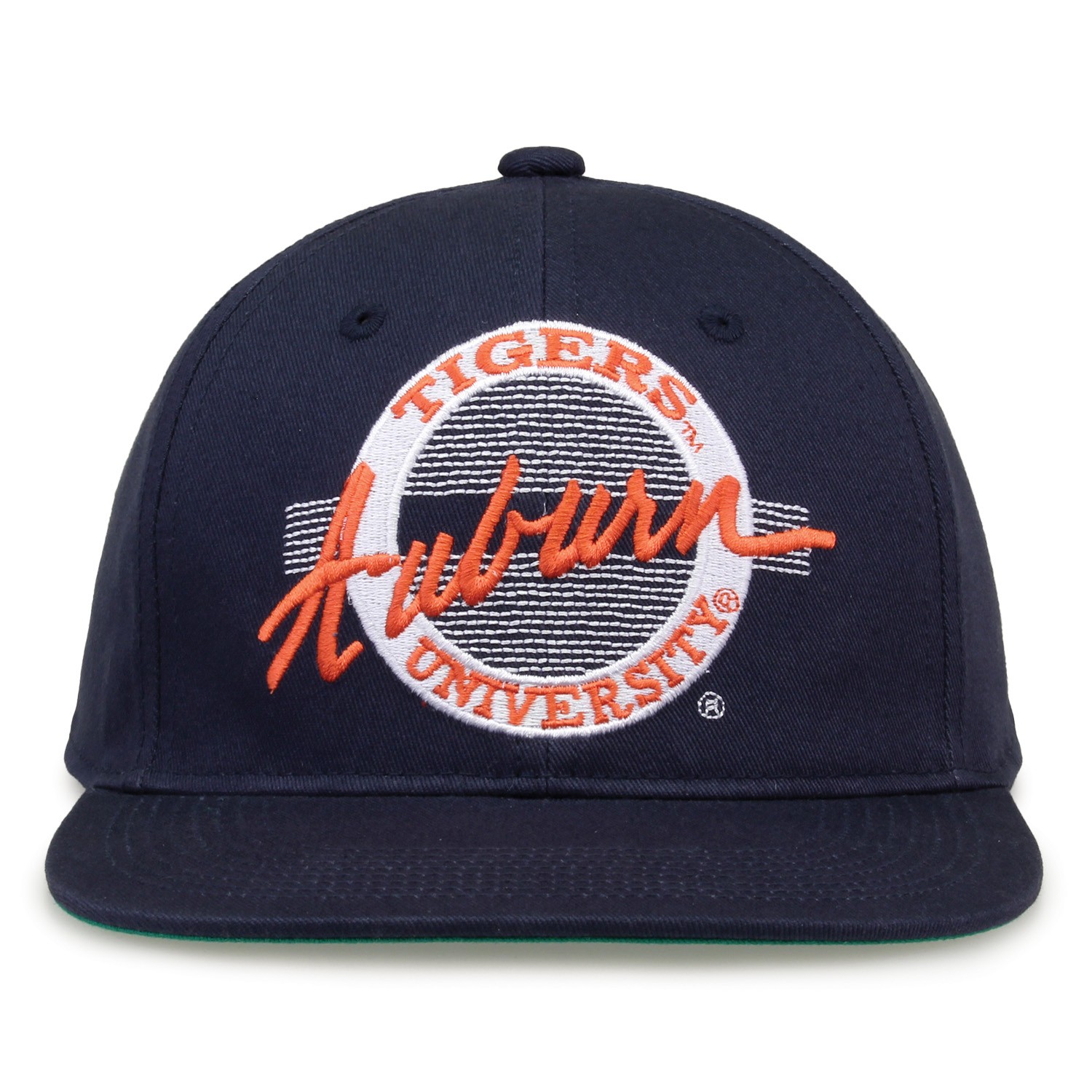 The Game Auburn University Tigers Retro Circle Adjustable Sn