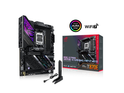 ASUS ROG STRIX X870E-E GAMING WIFI7 NEO, AMD ATX motherboard, 18+2+2 power