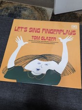 Tom Glazer Let's Sing Fingerplays Vinyl Record LP CMS 688