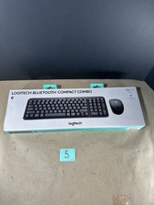 Logitech Bluetooth Compact Wireless Keyboard  Mouse Combo - mk250 - BLACK