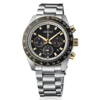 Seiko Prospex Speedtimer SSC941P1 Solar Chronograph Black Dial