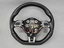 2011-2014 Mk6 Volkswagen Jetta Gli Leather Steering Wheel W Paddle Shifters Oem