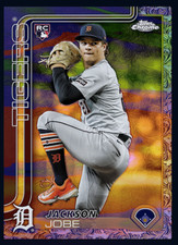 Topps BUNT 2025 Topps Chrome Gilded Rookie Jackson Jobe. SP Super Rare DIGITAL