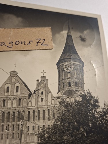 Foto PK Postkarte Ostpreussen Königsberg am Dom gelaufen+Stempel 1941+++orig - Picture 2 of 6