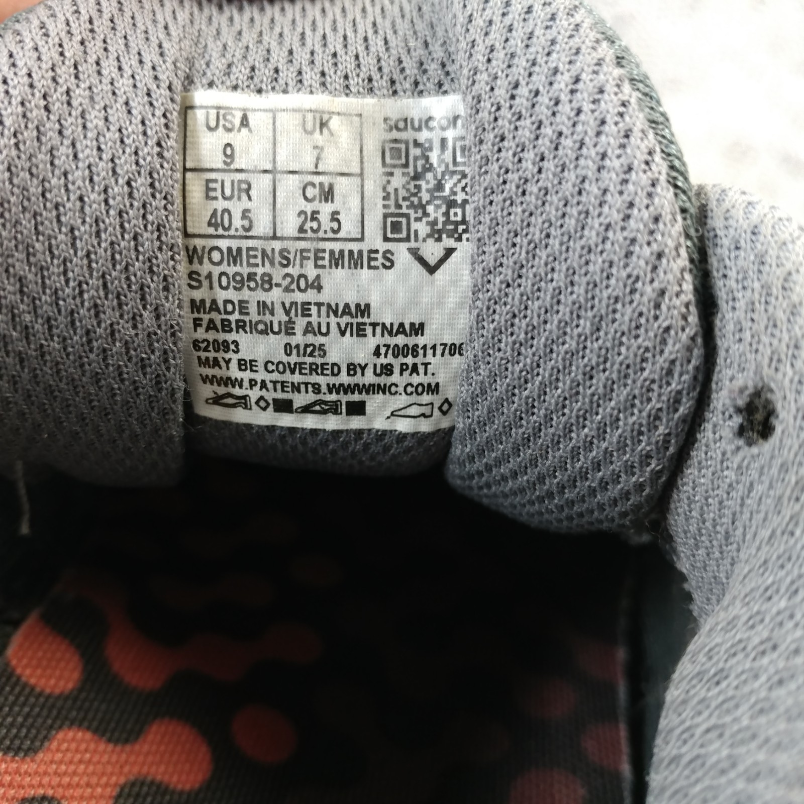 Saucony Excursion TR17 Womens Size 9 Trail Running Shoes Gray Green thumbnail 3