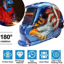 Solar Welder Helmet True Color Auto-Darkening Welding Helmet Arc Tig Mig Weld
