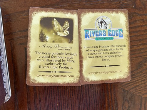 Horse Breeds of the World Playing Card Set w/Dice in Collectable Tin One Set New - Picture 3 of 3
