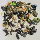 Vintage Gi Joe Action Figure Parts Lot 3.75" Mixed Discolored