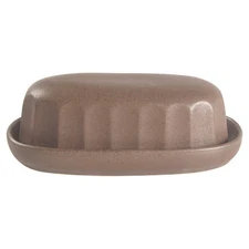 Sango Contrast Brown 1/4 Lb Covered Butter 6984371