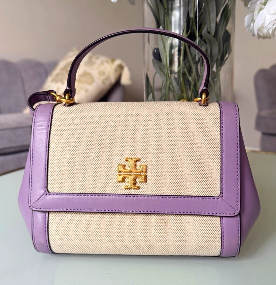 Tory Burch Leather Exterior Purple Bags & Handbags for Women for