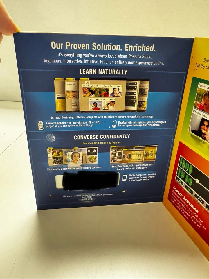 Rosetta Stone TOTALe: Arabic Level 1-3 Set for PC, Mac 2010 New Sealed - Image 4 of 4