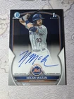 2023 Bowman Draft - Chrome Prospect Autographs Nolan McLean 1st Bowman