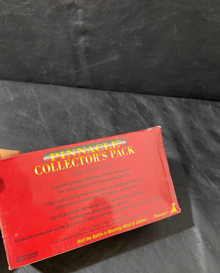 Pinnacle Collector's Pack cards Racer's Choice 1996 w Jeff Gordon diecast Nascar - Image 4 of 4