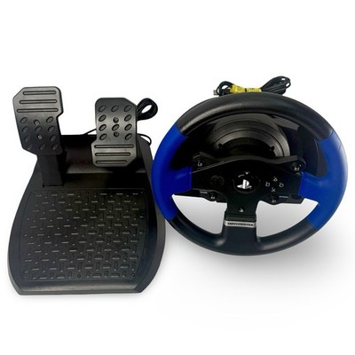 Thrustmaster T150 Force Feedback Racing Wheel Pedal Set PS5 PS4 PS3 PC Tested