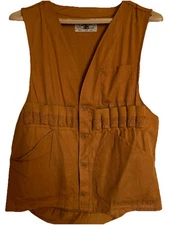 Vintage Black Sheep Brand Hunting Vest Mens Size S