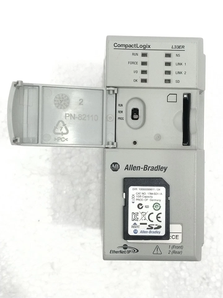 Módulo procesador Ethernet Allen Bradley 1769-L33ER /A CompactLogix 5370 L3 2MB - Imagen 3 de 4
