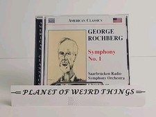 George Rochberg: Symphony No. 1 CD, Christopher Lyndon-Gee, 2007