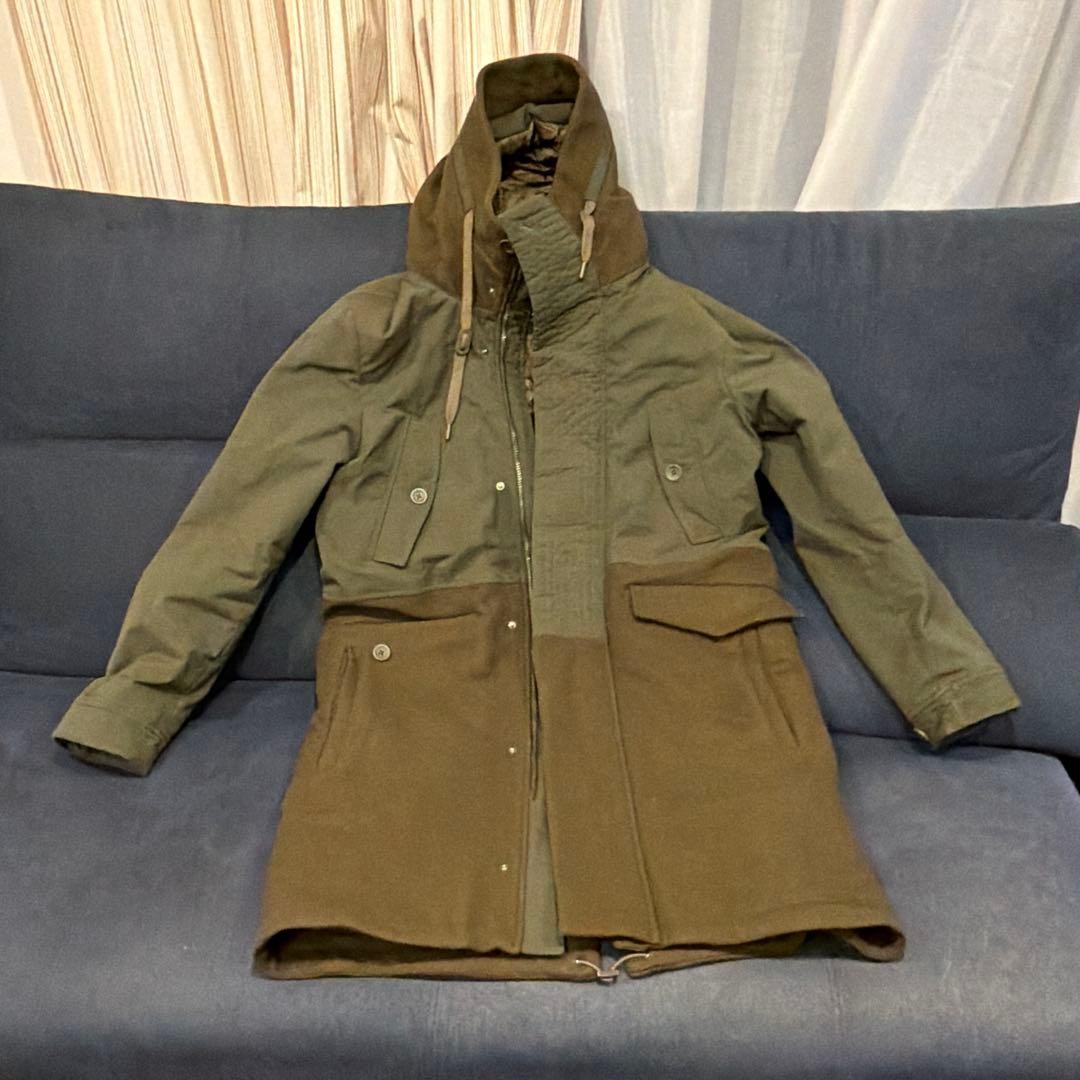 Herno Olive Down Jacket with Hood, Button, Pocket… - image 4