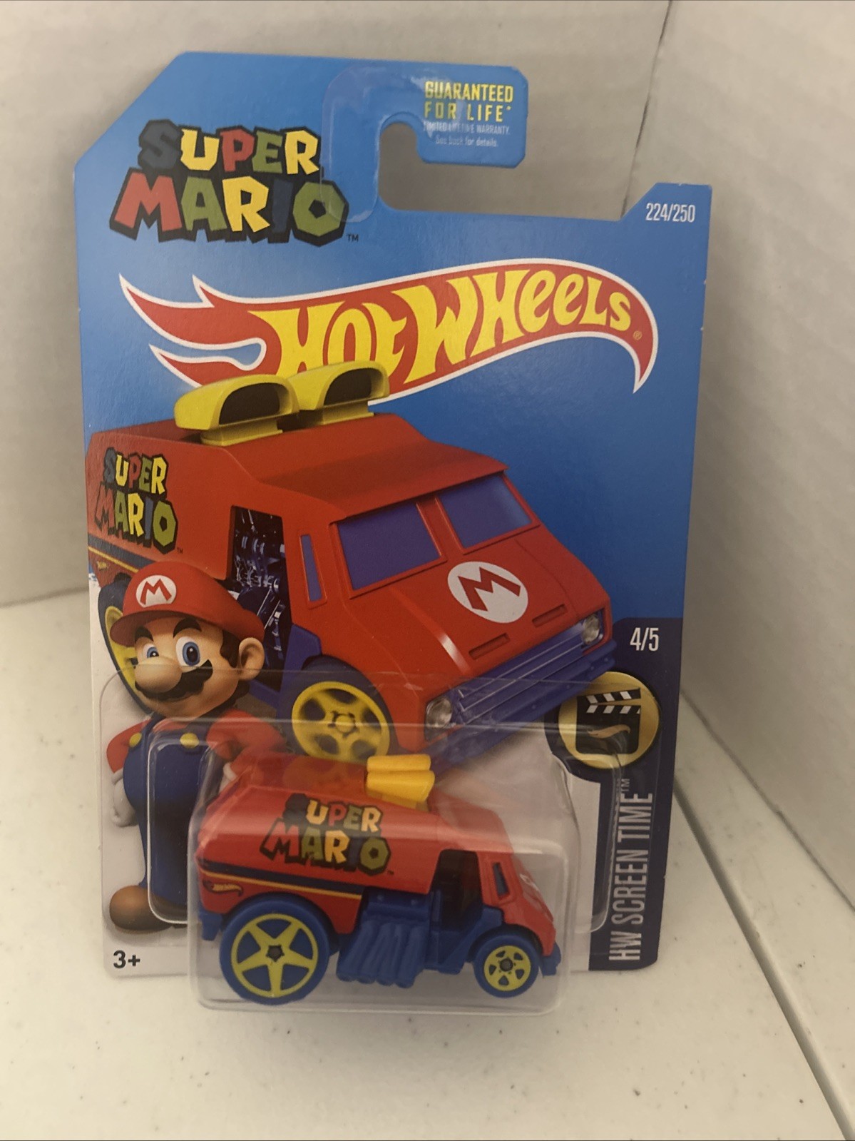Hot Wheels HW Screen Time #4/5 Super Mario Cool-One #224/250