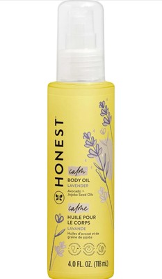 Lavender Infused Calming Body Oil | Moisturize, Nourish, Soothe Baby Skin