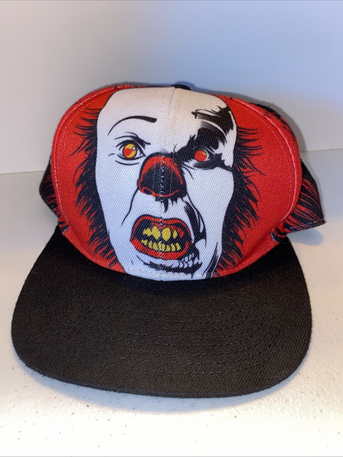 It Movie Hat Cap Snap Back Pennywise Halloween Horror Scary Printed Stephen King