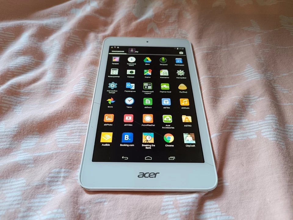 Acer Iconia One 7 B1-750 16GB tablet Wi-Fi  7in  White Working - Image 2 of 4