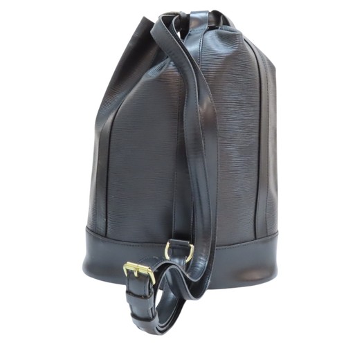 LOUIS VUITTON Randonnee PM Shoulder Bag Epi Leather Black M52352 - Picture 2 of 24