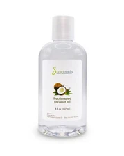 Fractionated Coconut Oil 100% Pure & Natural Cold Pressed Premium 8 fl oz