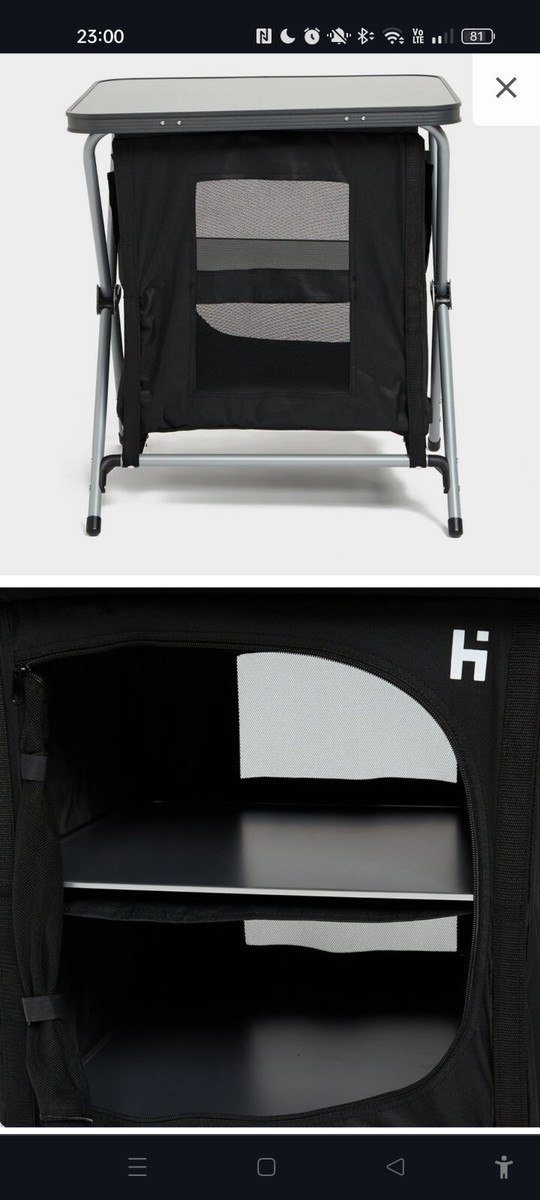 Hi Gear Elite 3 Cupboard - Black 5054306341911 | eBay UK