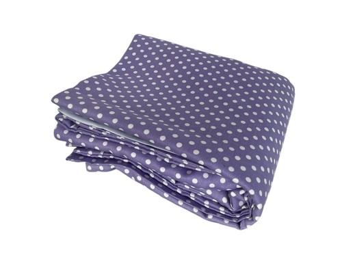 Pottery Barn Kids Blackout Curtain Panel Purple/WhitePolka Dot 44'' x 84” - Picture 5 of 6