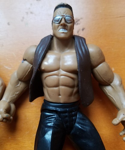 WWF WWE Atitude Era the rock stone cold Shawn Michaels Steve Austin H Figure - Picture 2 of 5