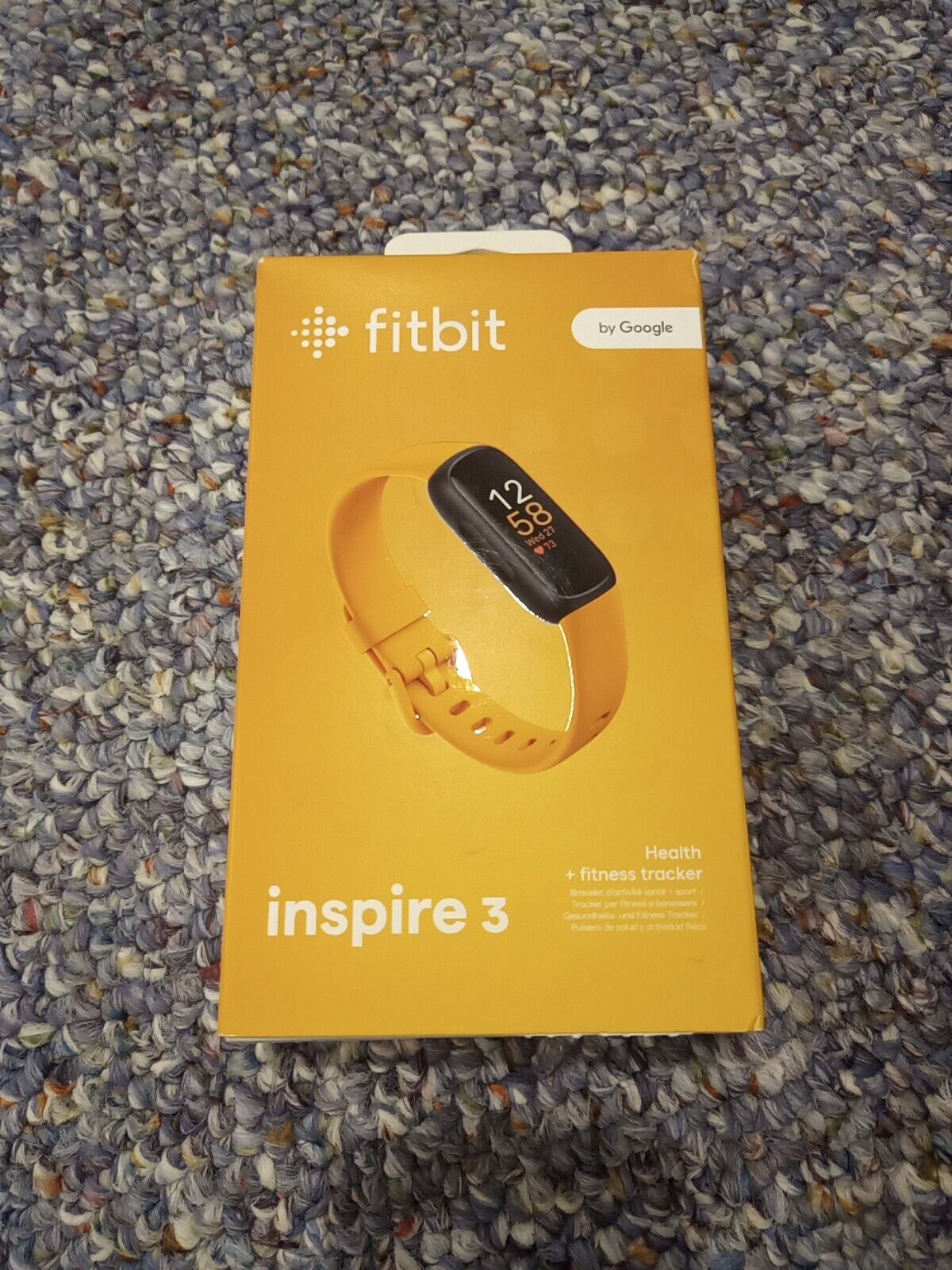 Fitbit Inspire 3 Activity Tracker Yellow - FB424BKYW-US 810073611580 | eBay