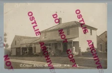 Springfield NEW HAMPSHIRE RPPC 1913 GENERAL STORE Photographer DELIVERY CAR NH