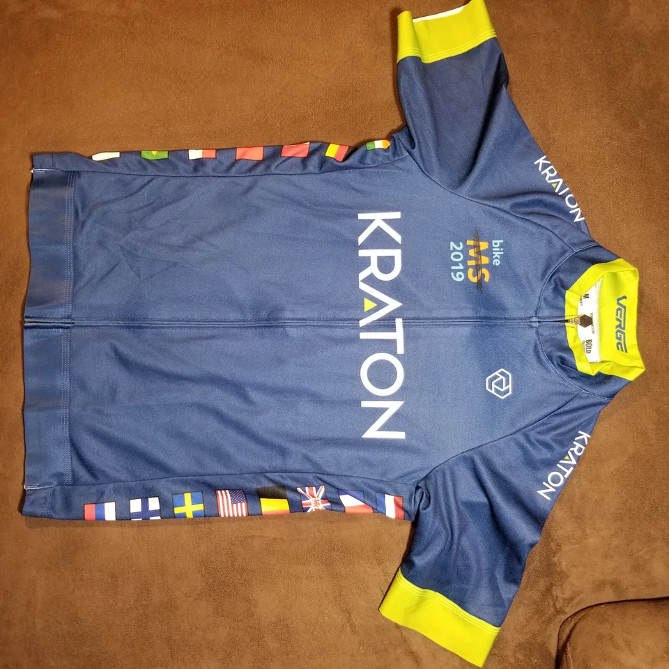 Jersey de ciclismo Verge Sport Kraton talla grande "BIKE MS 2019" MUJER MEDIANA NEGRITA Foto 3 de 4