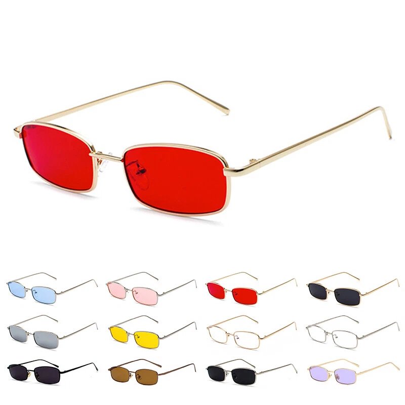 metal square sunglasses