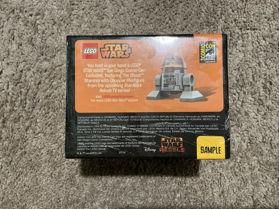LEGO SDCC The Ghost Starship Micro Build Star Wars Rebels AMOSTRA RARA!!!! - Imagem 2 de 3