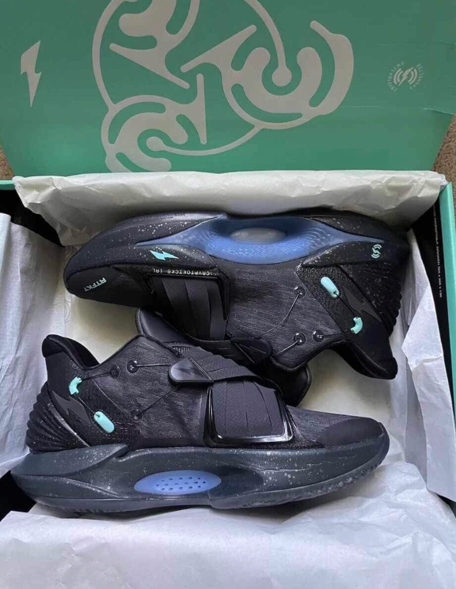 Size 9.5 - Nike RTFKT Cryptokicks iRL Blackout | eBay Size 9.5 - Nike RTFKT Cryptokicks iRL Blackout | eBay