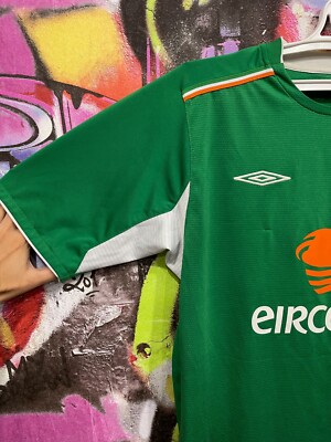 Ireland 2004 2005 Home Shirt World Cup Football Soccer Jersey