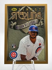 NELSON VELAZQUEZ 2023 TOPPS FINEST FLASHBACK STERLING ROOKIE RC #42 S2 JT