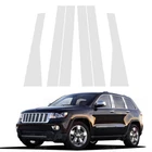 Fit For Jeep Grand Cherokee 2011-2021 Chrome Plated Pillar Posts Window Trim