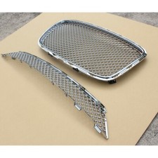 Chrome Combo B Look Front Grille Upper Lower Grill Fits Chrysler 300 300c