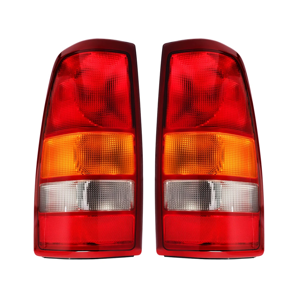 Tail Lights Pair Rear Set For 1999-03 Chevrolet Silverado 1500 2500 GMC Sierra - Image 2 of 4