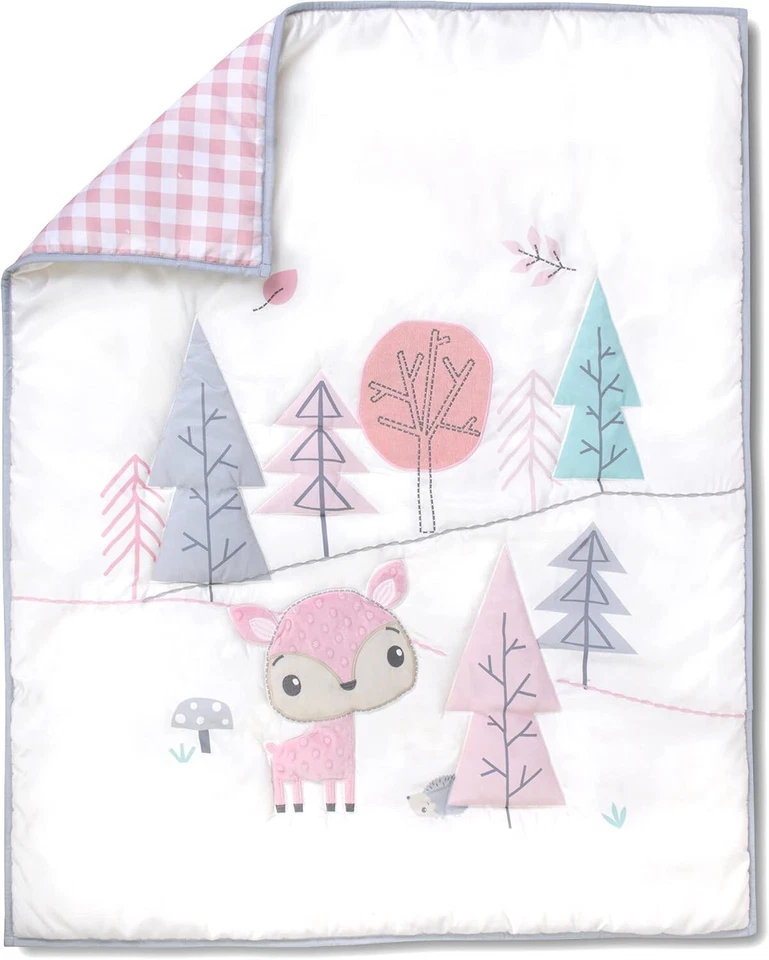 Fisher-Price Woodland Wonders 4-Piece Nursery Bedding Set - Image 4 of 4