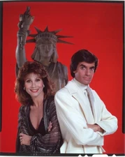 David Copperfield Michele Lee Statue of Liberty Original 4x5 Transparency Magic