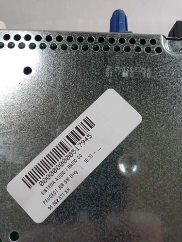 96662671XH Sistema Audio/Radio Cd para PEUGEOT 308 SW Envy 2010 517945 - Imagen 9 de 10