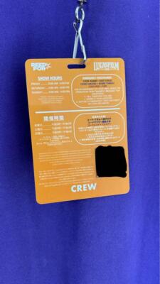 Star Wars Celebration Japan 2025 Admission Pass Badge Crew Limited 